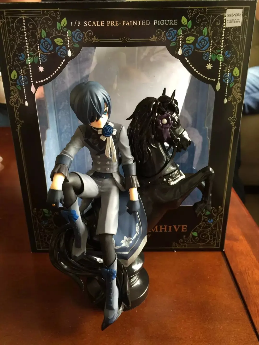 

18cm Anime Black Butler Figure Kuroshitsuji Ciel Phantomhive PVC Action Figure Collection Model Toys Doll Birthday gifts for kid
