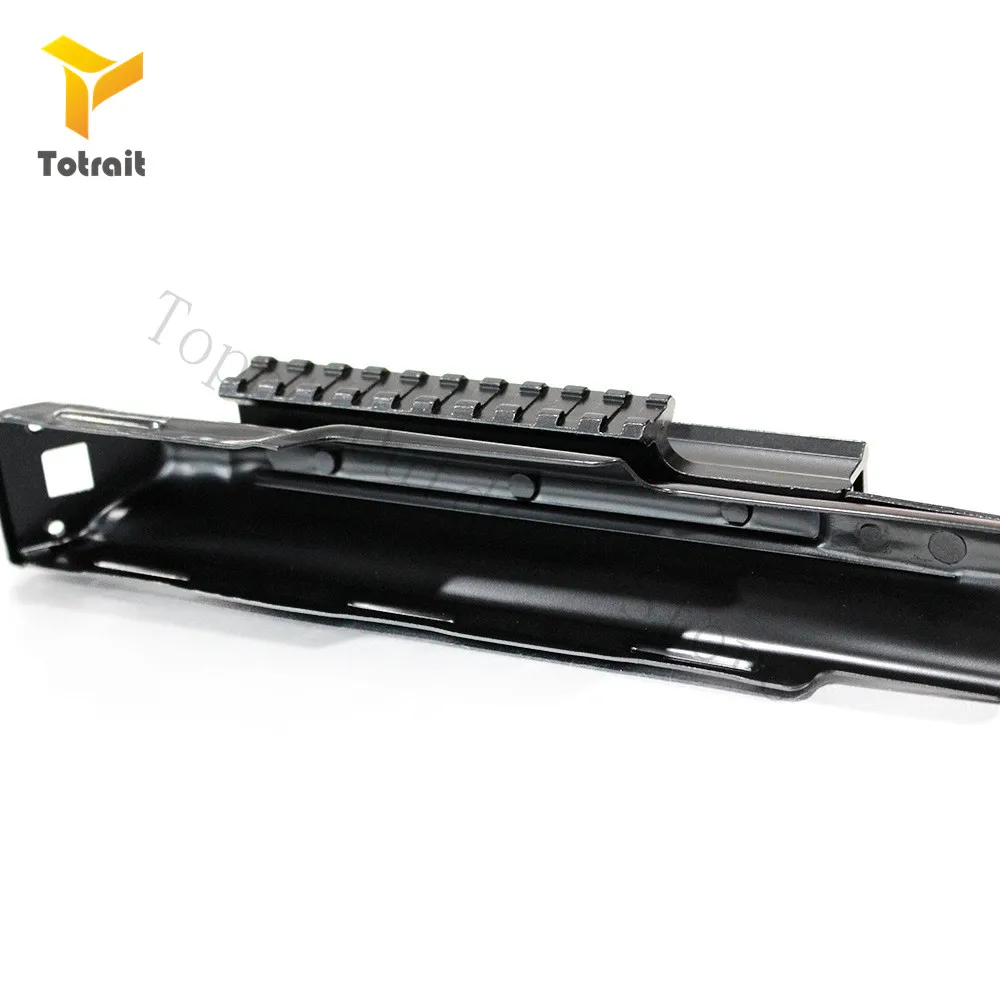 TOtrait AK47 Receiver Top Cover Scope Mount Tri-Rail Integral Picatinny Rifle Weaverer Rail Hunting Air Gun Accessories | Спорт и
