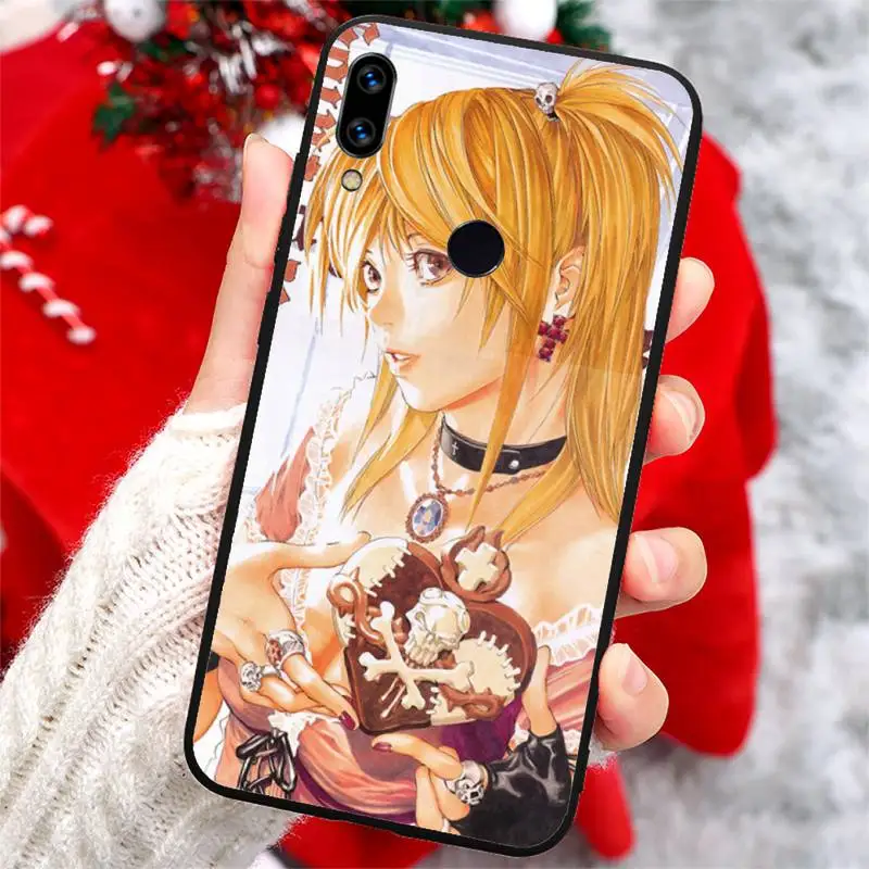 

Misa Amane DEATH NOTE Phone Case For Xiaomi Redmi note 7 8 9 t k30 max3 9 s 10 pro lite