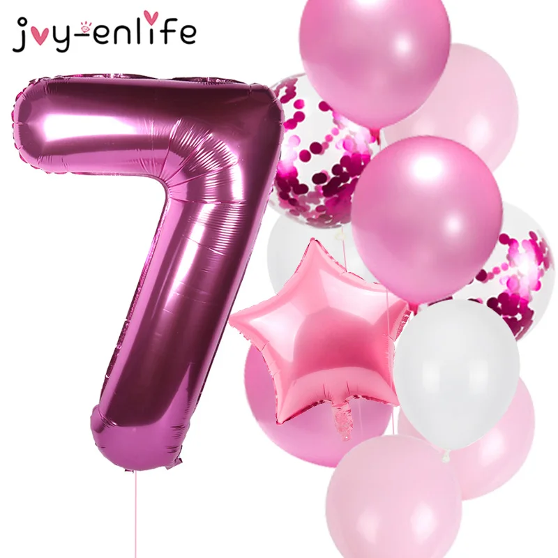 Воздушный шар с цифрами 40 дюймов 12 шт. | Дом и сад