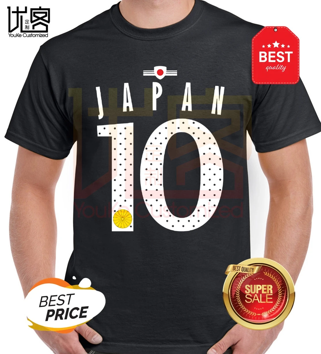 Новинка летняя футболка в японском стиле темно-синяя 2020 забавная Мужская для