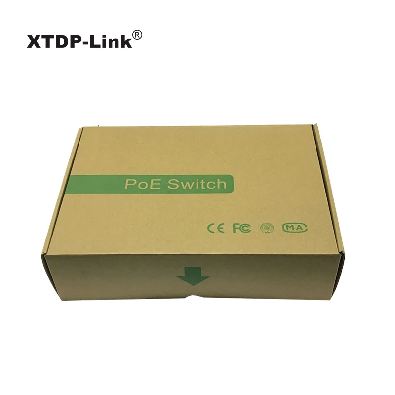 Гигабитный коммутатор poe switch 8 портов 10/100/1000 Мбит/с rj45 сетевой концентратор ethernet