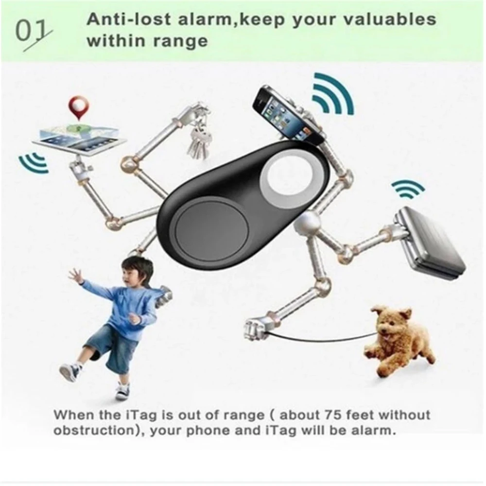 Alarm Key Child Pet Finder Mini GPS Tracking Device Auto Car Pets Kids Motorcycle Locator with Battery Anti-lost Tracker images - 6