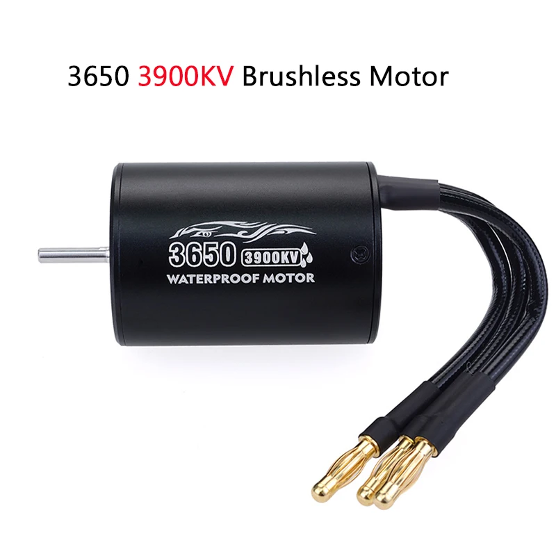 3560 3900KV motor RC автомобиль 1:10 Запчасти 3650 3660 F540 2300KV 2600KV 3100KV 3300KV 3900KV 4370KV бесщеточный мотор 60A ESC для Monster Грузовик Багги Baja - Цвет: 3560 3900KV motor