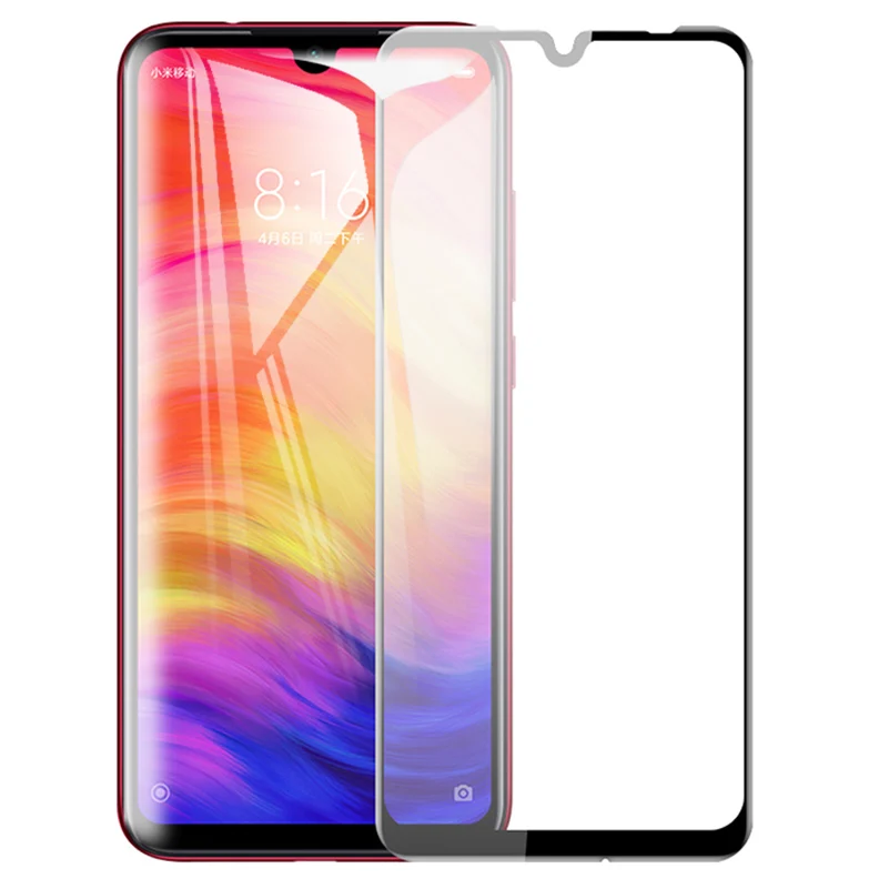 2-в-1 защита для экрана на Redmi Note 7 закаленное стекло камеры Защитная пленка Xiaomi 7pro