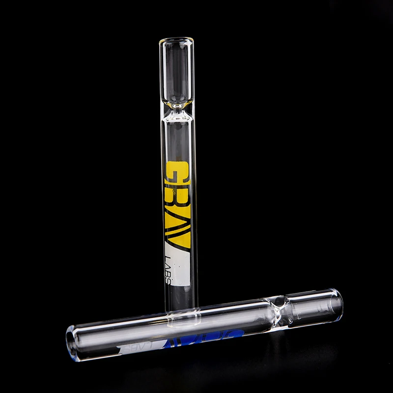 1 шт. стеклянная мини трубка для курения с двумя стеклянными ножками| |