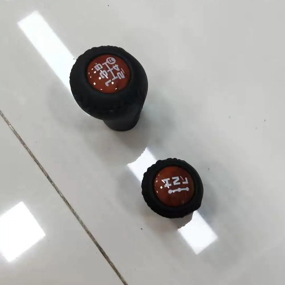 

2pcs Wooden Color Automatic Transmission Gear Shift Knob For Toyota Land Cruiser Pick Up LC70 LC76 LC78 Accessories