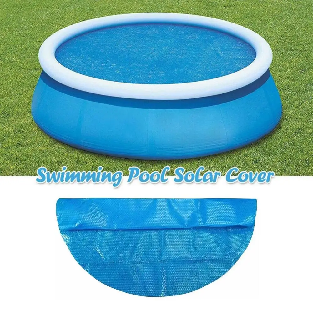 

Solar Tarpaulin Swimming Pool Sunblock UV Protection Cover PE Bubble Insulation Film Dust-proof Anti-UV Cover