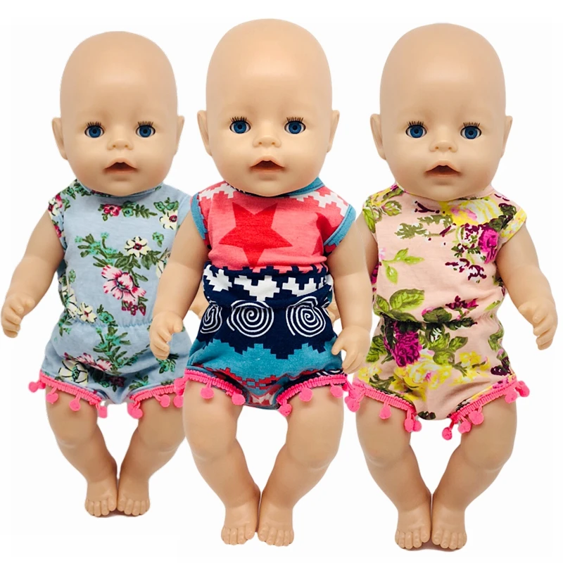 Подходит для 18 дюймовых 43 см новорожденных американских кукол одежды девочек