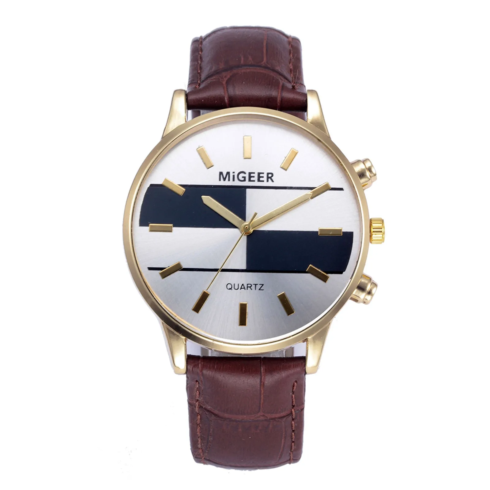 

Sleek Minimalist Fashion With Strap Dial Men's Quartz Watch Gift Watch montre femme relojes para mujer