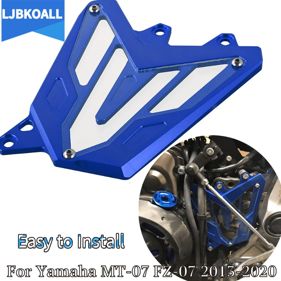 

MT-07 Tracer 2016-2021 Motorcycle Front Sprocket Chain Guard Cover Engine Slider Protector for For Yamaha MT-07 FZ-07 2013-2021