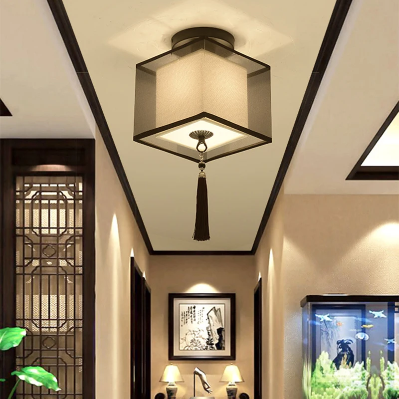 Классический японский светодиодный потолочный светильник потолочные