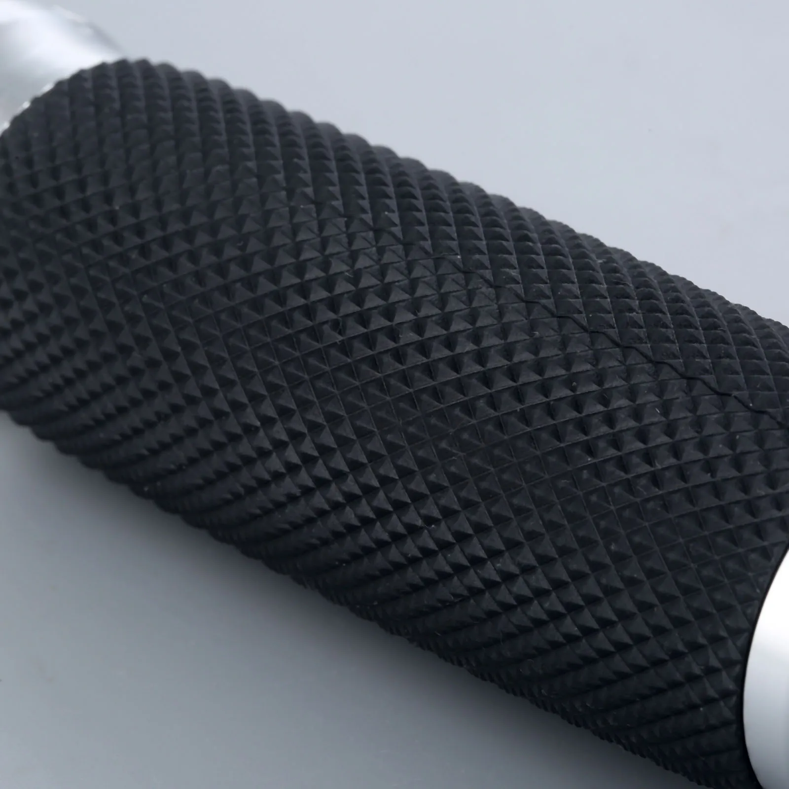 Ручки для мотоцикла с алюминиевой резиновой подкладкой 25 мм 7/8 дюйма|Защита от