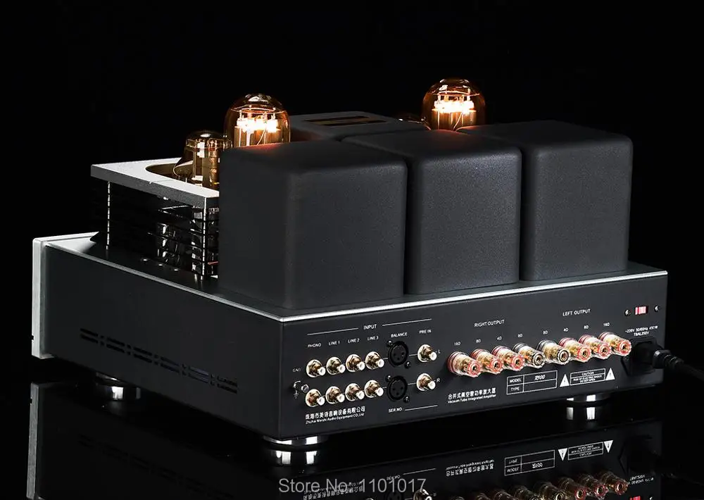 Новый трубчатый усилитель MUZISHARE 2021 R100 845 HIFI EXQUIS ECC83 6SN7 300B встроенная лампа