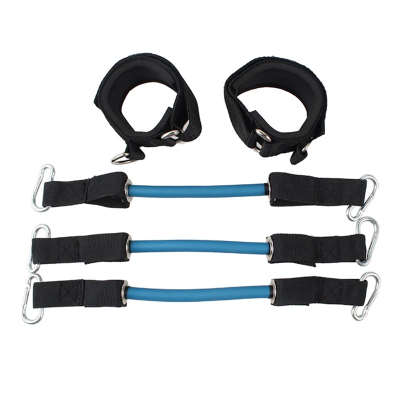 

2020 Boxing Kick Pull Rope Fitness Bands Exercise Resistance Tubes Strength Body Training Expander Workout Gym