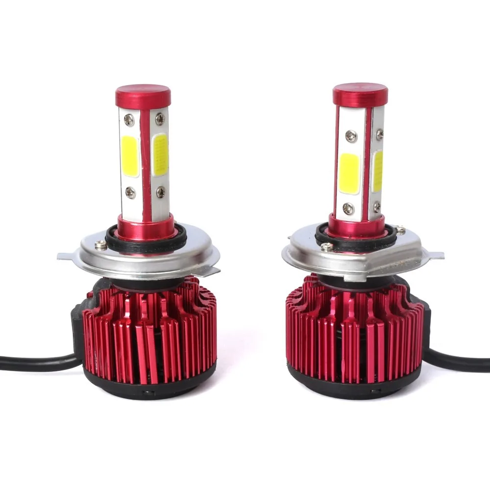 

for X6 LED Headlight H4 H7 H11/8/9 H13 9004 9005 9006 9007 9012 Bulbs Bullet Super Bright turbo Car Light led Lamp
