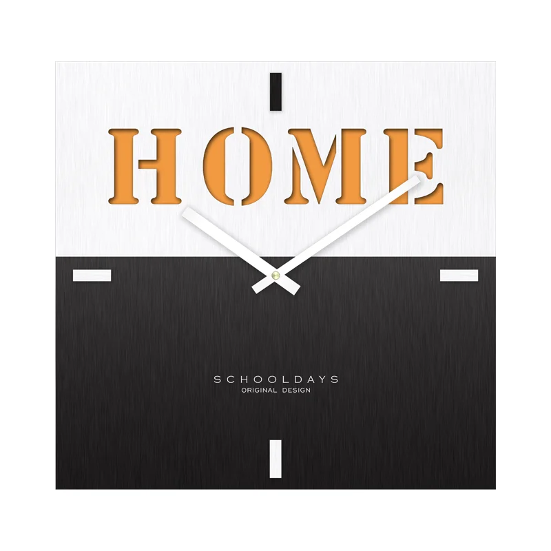 Квадратные настенные часы 3d большие креативные для дома Современная Гостиная