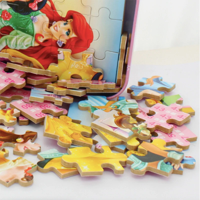 60 шт./компл. Дисней мультфильма Холодное сердце Игрушечная деревянная