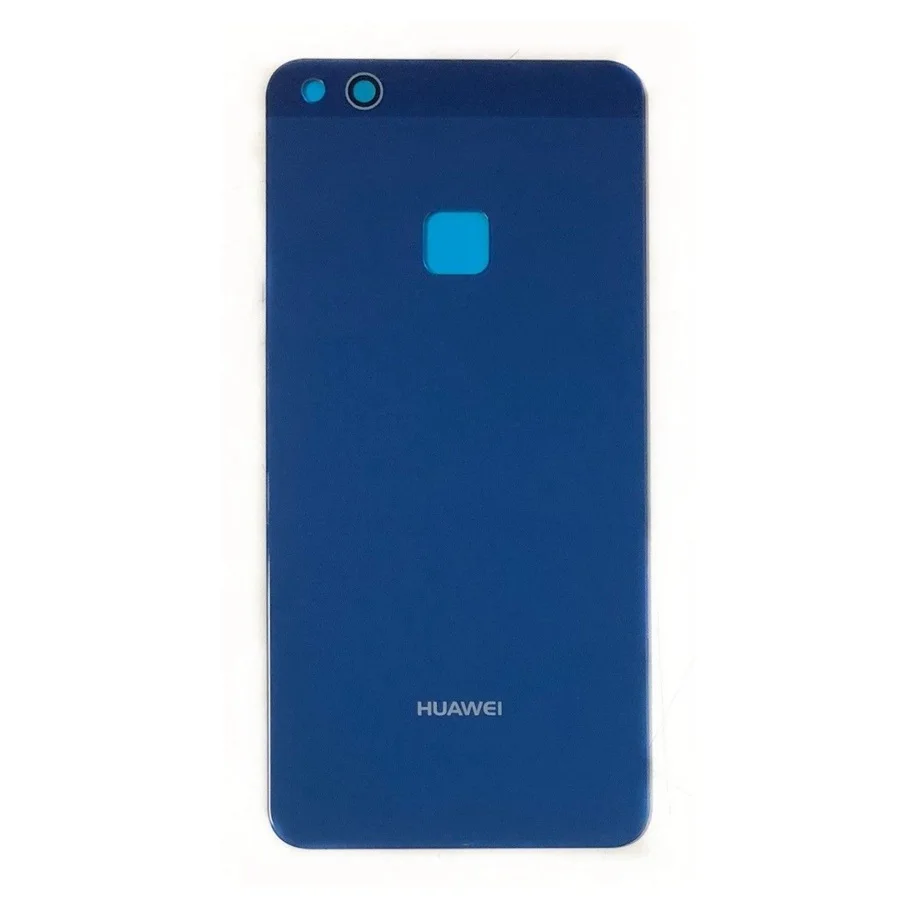 Для huawei P10 Lite, стеклянная крышка, Nova Lite, задняя крышка, чехол для задней двери, для huawei P10 Lite, сменная панель - Цвет: Темно-синий