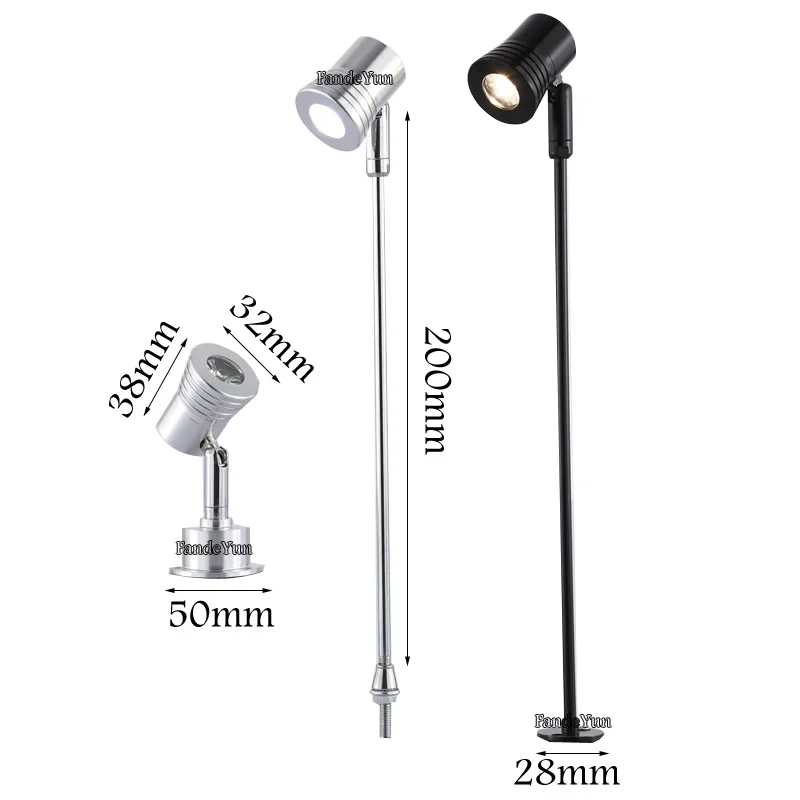 Dimmable LED Spotlights Mini led ceiling Down lights 1W 3W AC85-265v DC12V Light bulbs for cabinet counter showcase spot | Лампы и