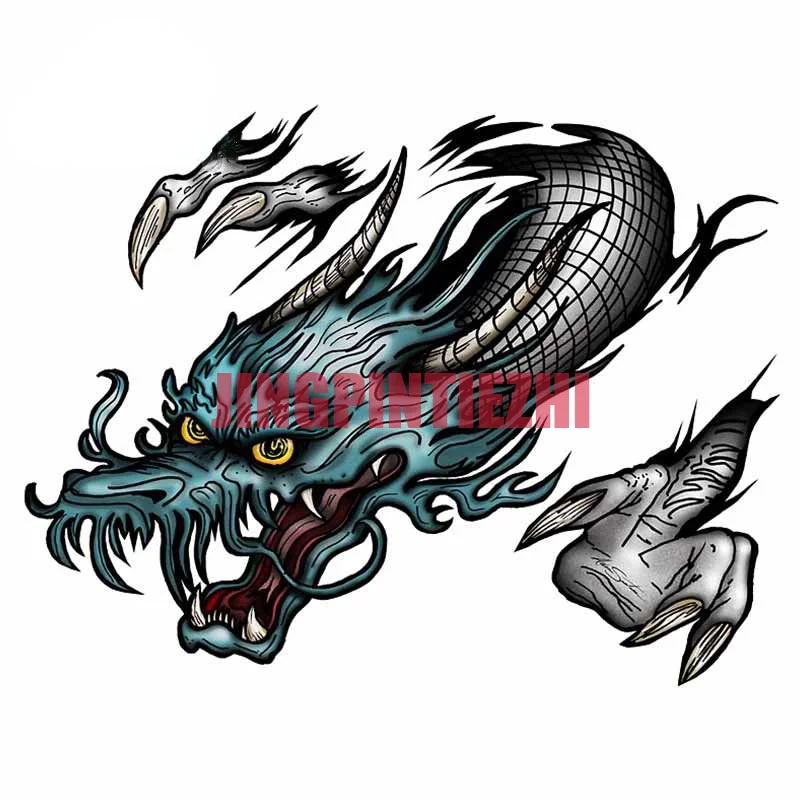 

Car Stickers Vinyl Motorcycle Decal Decoration Laptop Dragon Soar Personality Car Stickers