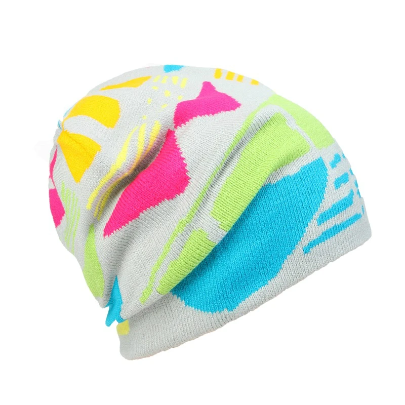 

2020 New Autumn&winter Men And Women Thicken Multicolor Knitted Hat Casual Cool Beanie Outdoor Movement Ski Hat