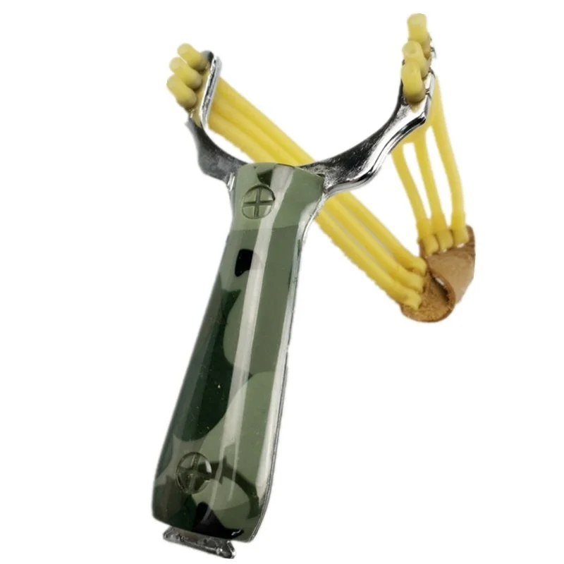 

Professional Slingshot Hunting Sling Shot Aluminium Alloy Slingshot Catapult Camouflage Bow and Arrow Outdoor Game