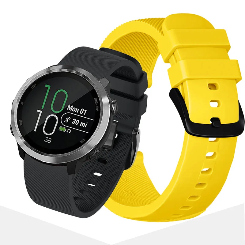 Силиконовый сменный ремешок для Garmin vivoactive3 vivomove HR спортивный смарт браслет Vivoactive