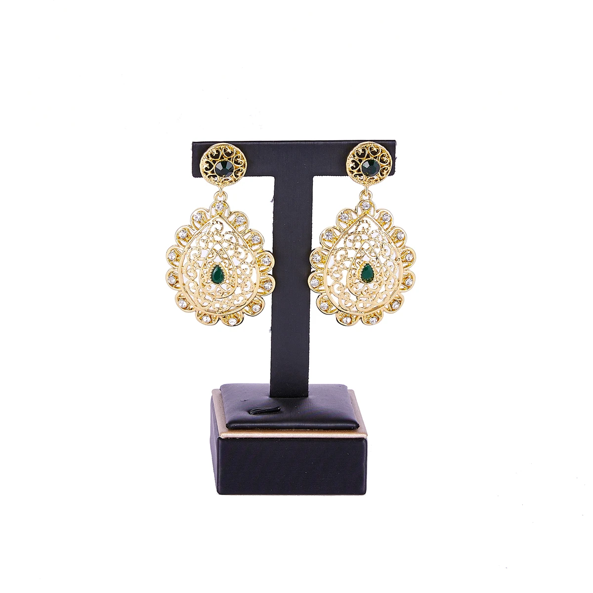 

2022 Jan new design Alloy Earrings for women Traditional wedding Earrings Water Drop Earrings