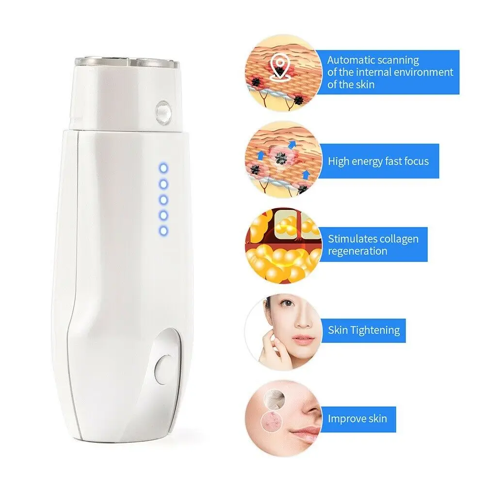Kopen Mini Ultrasone Therapie Gericht Facial Lifting Massager Apparaat Huidverjonging Anti-Rimpel Ems Galvanische Stimuleert Collageen