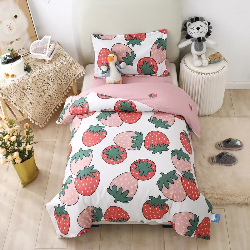 Комплект постельного белья из 3 предметов 100% хлопок с наволочкой пододеяльником