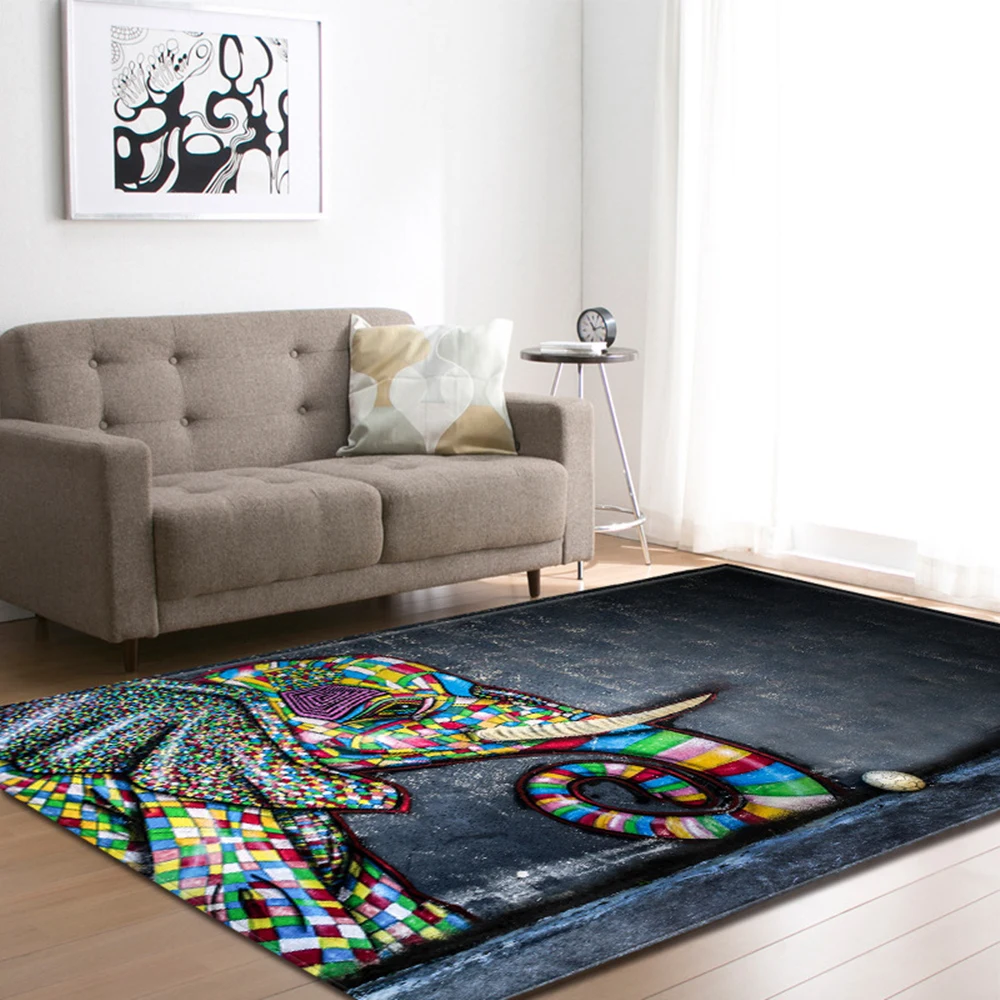 

Modern Living Room Carpet Children Bedroom Decorative Rug Kids Room Carpet Home Non-solp Hallway Floor Rugs Bedside Mats