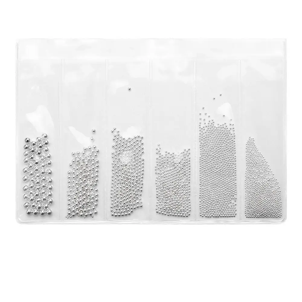 Мини-икра для дизайна ногтей 1 бутылка золотого и серебряного цвета опционально