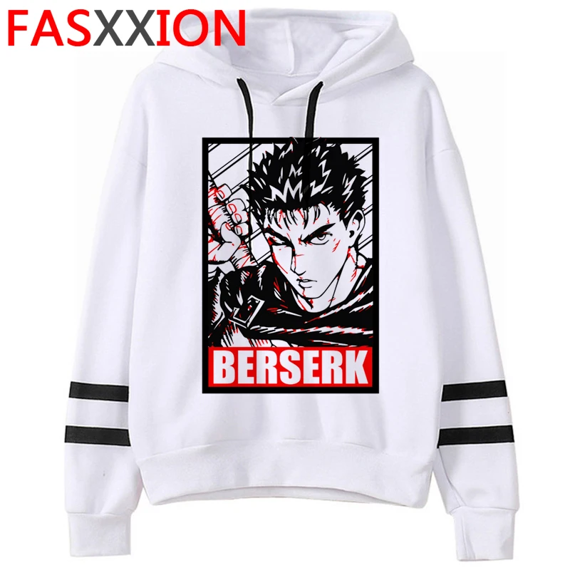 

Berserk Harajuku Graphic Vitange Anime Winter Hoodies Men Cool Japanese Anime Sweatshirt Unisex Manga Streetwear Warm Hoody Male