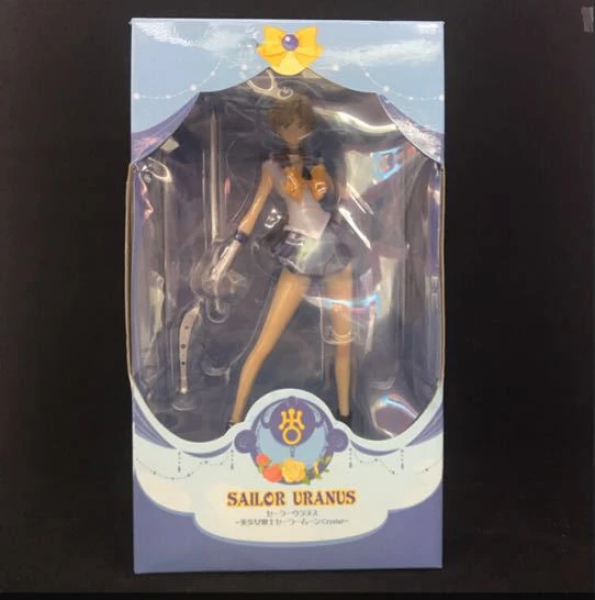 

Anime Sailor Moon Crystal Sailor Neptune Kaiou Michiru Uranus Tenoh Haruka Sexy PVC Action Figure Collectible Model Toys Doll