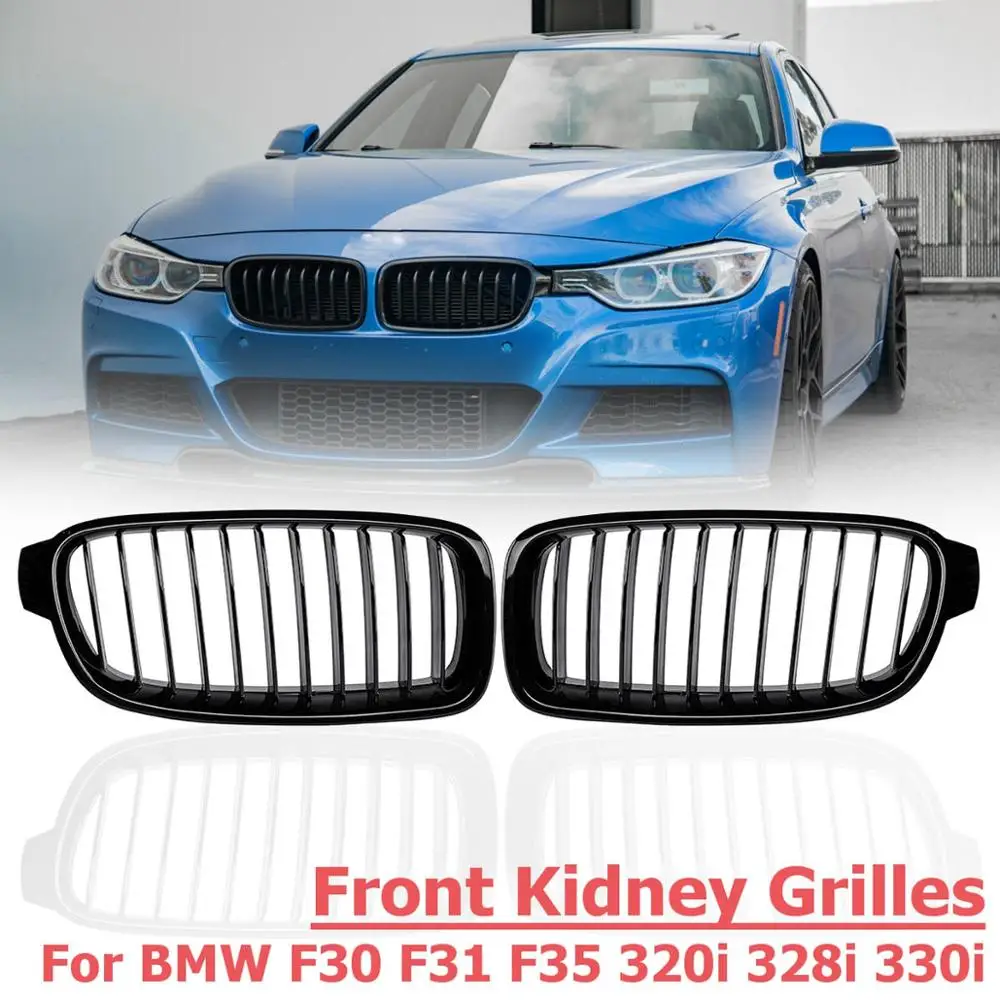 

Gloss Black Racing Grills Front Kidney Sport Grille Grill For BMW 3 Series F30 F31 F35 F80 2012 2013 2014 2015 2016 2017