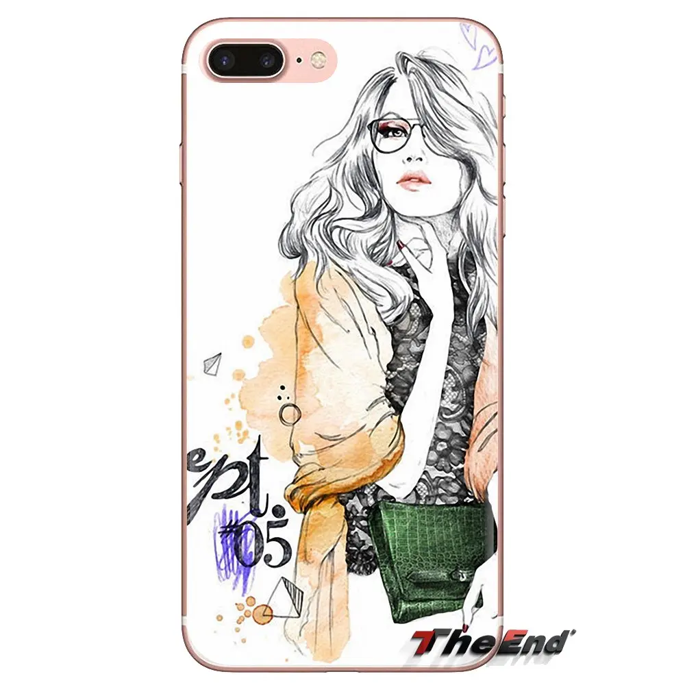 Paris Girl Travel Relax Beach For Huawei G7 G8 P7 P8 P9 Lite Honor 4C 5X 5C 6X Mate 7 8 9 Y3 Y5 Y6 II 2 Pro 2017 Phone Cover Bag |