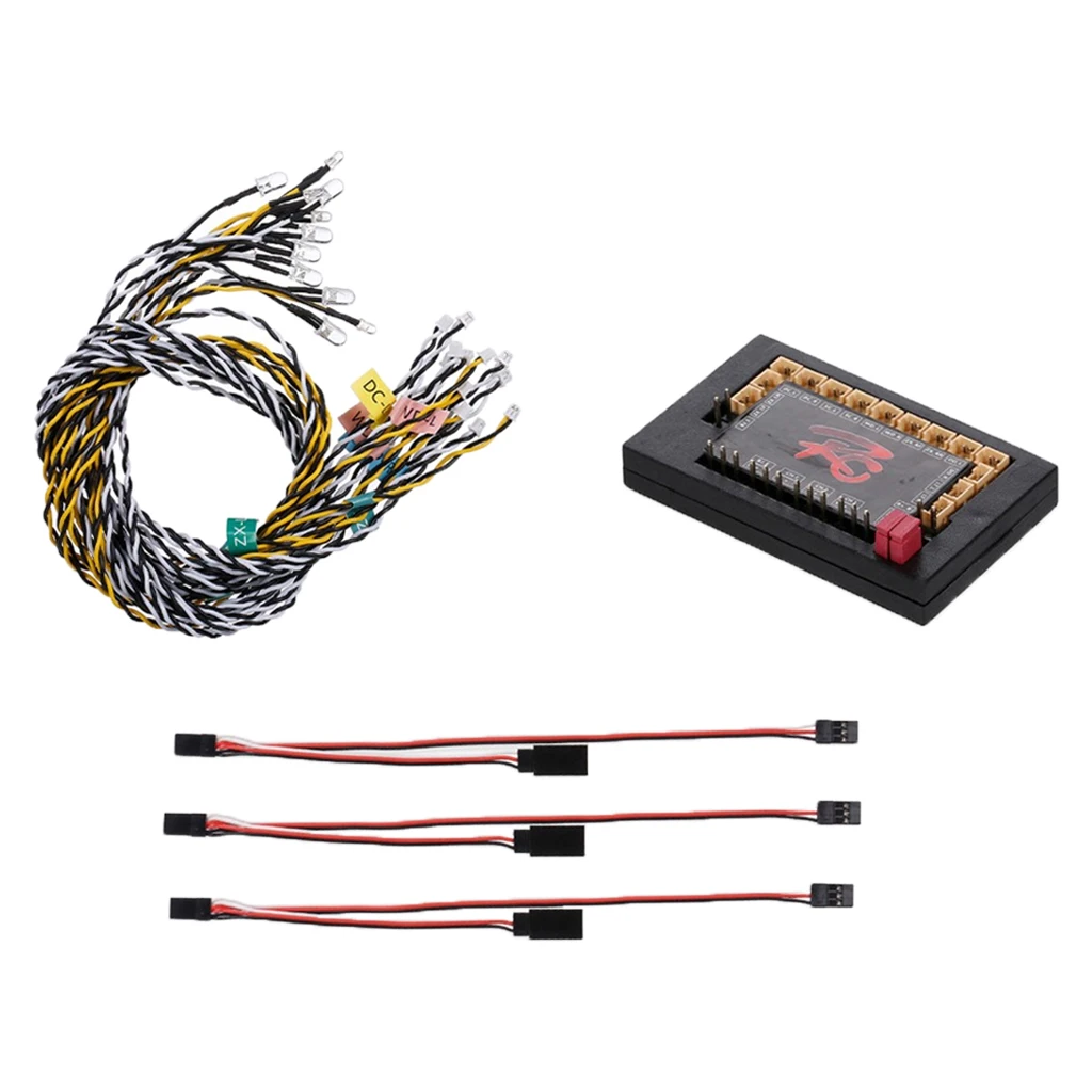 Светильник 1/10 1/8 комплект для ламп транспортных средств Двойной источник питания