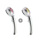 3-ступенчатая ручная насадка высокого давления, герметичная насадка для фильтра для душа, держатель для шланга, бытовая насадка для душа, ванная комната