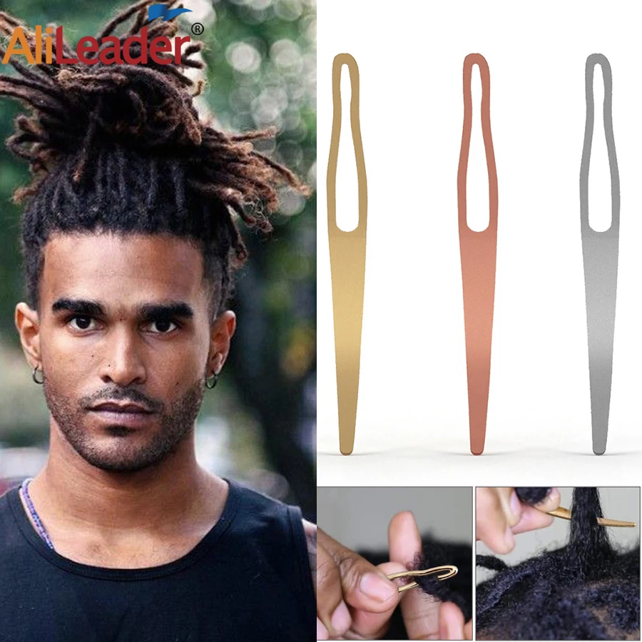 Alileader 5Pcs Dreadlock Interlocking Needles Craft Sisterlock Crochet For Hair Maintenance Fastening Tool | Шиньоны и парики