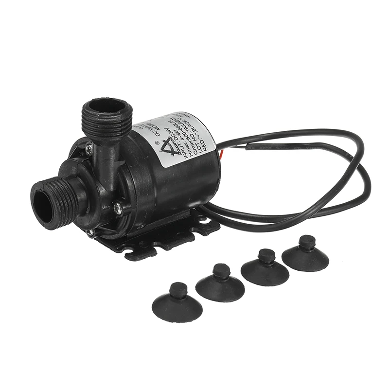 

High Lift 5m 800L/H DC 12V/24V Water Pump Brushless Motor Mini Water Circulation Submersible Pump Irrigation Fountain Fish Pond