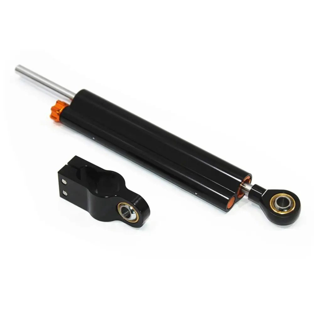 Алюминиевый Регулируемый стабилизатор рулевого демпфера мотоцикла CNC