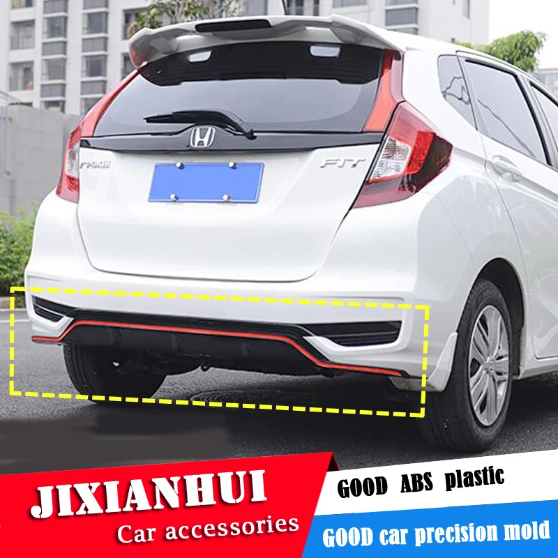 Задний спойлер для переднего бампера Honda FIT JAZZ 2018 2019 YCK ABS|Обвесы| |