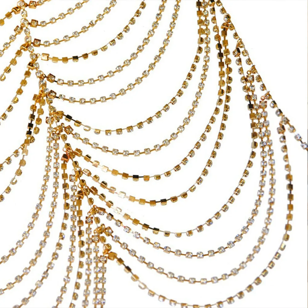 Женское многослойное платье с бусинами Rave праздничное ажурной кисточкой и