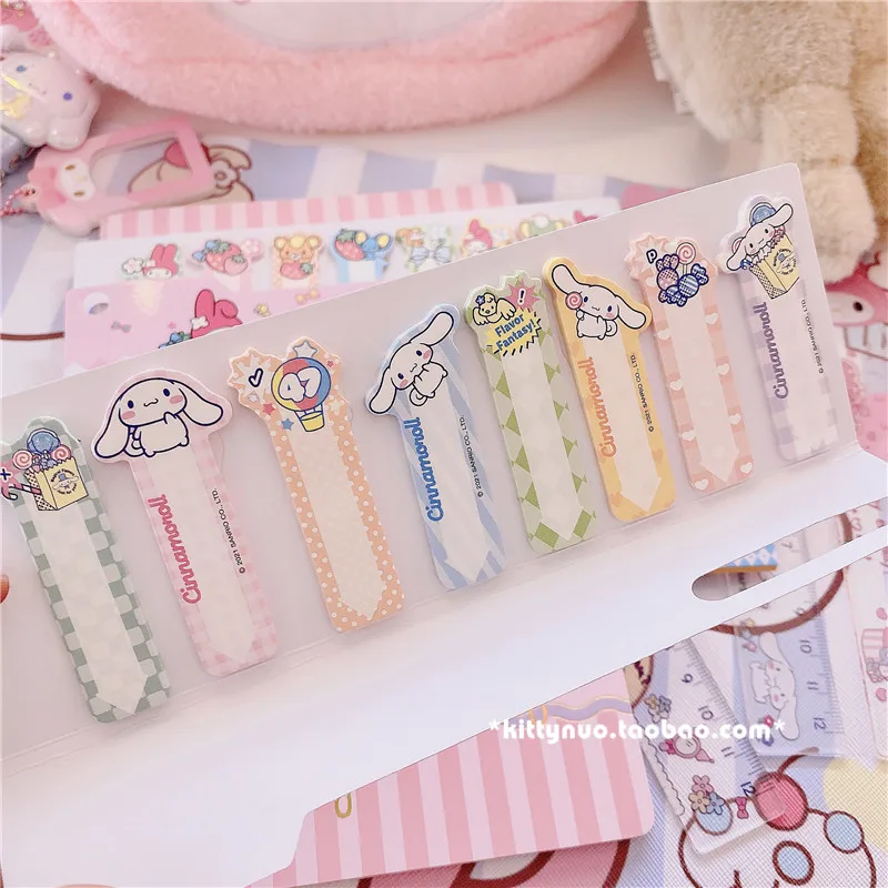 Cute Melody Cinnamoroll Notes Memo Pad Diary Stationary Scrapbook Index bookmarks Decorative Kawaii N Times Sticky | Игрушки и хобби