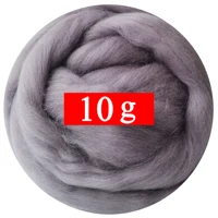 10g needle felting wool roving 40 colors for needle felting kit project no 5