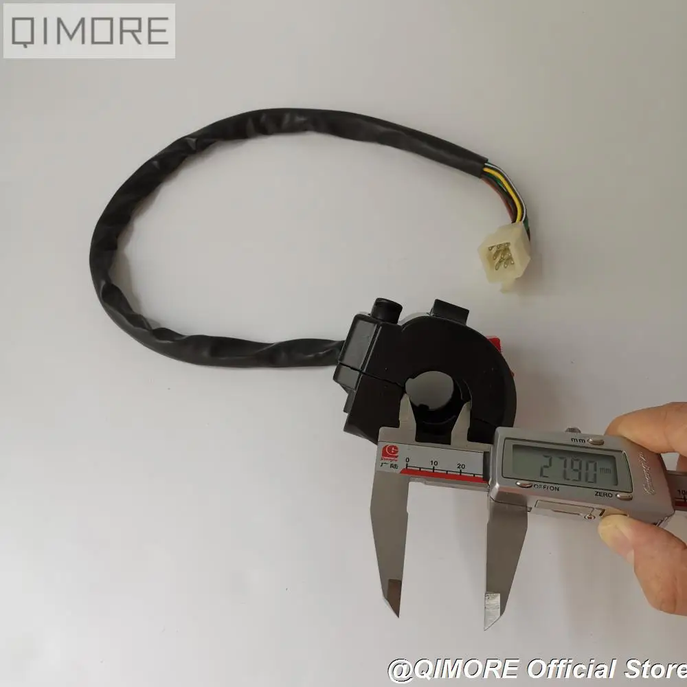 9 контактный переключатель управления на руль для мопеда и скутера GY6 B08 солнечный