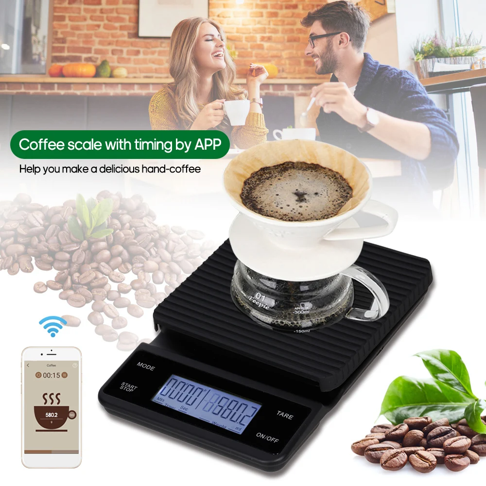Еда питание весы BT цифровой Кухня с пищевыми калькулятор и таймер кг/3 кг/0 1 г