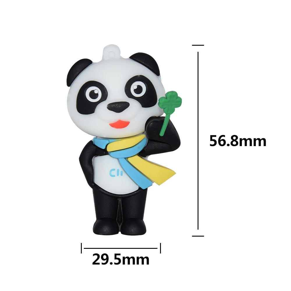 

Hot and cute 64GB cute cartoon Panda model usb flash drive usb 2.0 4GB 8GB 16GB 32GB creative pendrive