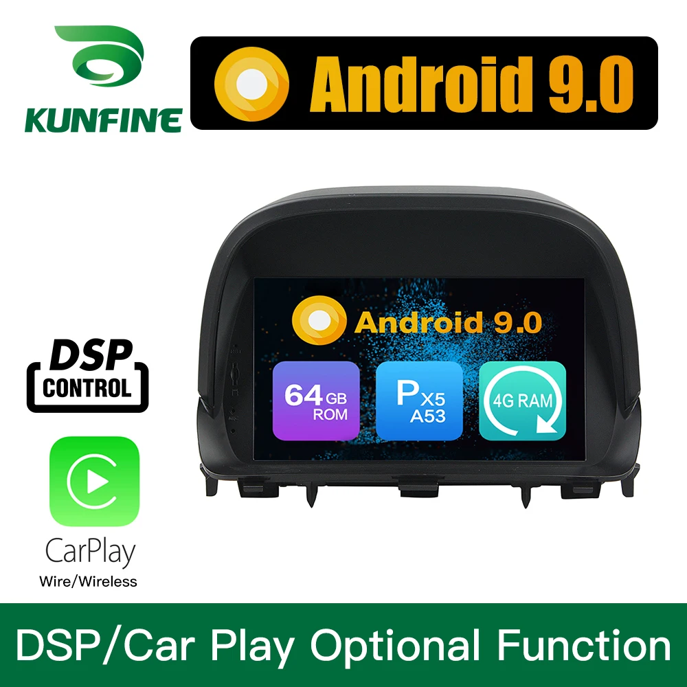 Android 9 0 Восьмиядерный 4 Гб ОЗУ 64 ПЗУ автомобильный DVD GPS навигатор мультимедийный